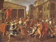 Nicolas Poussin The Rape of the Sabines (mk05) oil painting picture wholesale